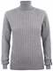 Hovedminiatyrbilde av Grey Melange Cutter & Buck Blakely Turtleneck Strikkegenser Dame