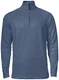 Hovedminiatyrbilde av Slate Blue Melange Cutter & Buck Coos Bay Half-Zip Genser