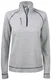 Hovedminiatyrbilde av Grey Melange Cutter & Buck Chambers Half-Zip Genser Dame
