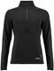 Hovedminiatyrbilde av Black Cutter & Buck Adapt Half-Zip Genser Dame
