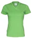 Hovedminiatyrbilde av Green Cottover V-hals T-skjorte Dame