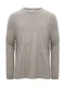 Hovedminiatyrbilde av Dark Sand Cottover Relaxed Langermet T-skjorte