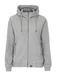 Hovedminiatyrbilde av Grey Melange Cottover French Terry Hettejakke Dame