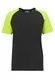 Hovedminiatyrbilde av Black/Yellow Graphix Monza Raglan Poloskjorte