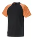 Hovedminiatyrbilde av Black/Orange Graphix Monza Raglan Poloskjorte