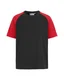 Hovedminiatyrbilde av Black/Red Graphix Monza Raglan Poloskjorte