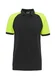Hovedminiatyrbilde av Black/Yellow Graphix Imola Tofarget Raglan Poloskjorte