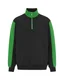 Hovedminiatyrbilde av Black/Green Graphix Modena Half-Zip Half-Zip Genser