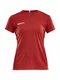 Hovedminiatyrbilde av Bright Red Craft Teamwear Squad Jersey Solid  T-skjorte Dame