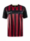 Hovedminiatyrbilde av Black/Bright Red Craft Teamwear Progress 2.0 Stripe  T-skjorte