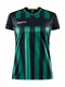 Hovedminiatyrbilde av Black/Team Green Craft Teamwear Progress 2.0 Stripe  T-skjorte Dame