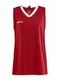 Hovedminiatyrbilde av Bright Red Craft Teamwear Progress Basket  Singlet Dame