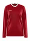 Hovedminiatyrbilde av Bright Red Craft Teamwear Progress Ls Baskettrøye Dame