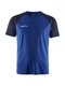 Hovedminiatyrbilde av Black/Bright red Craft Teamwear Squad Go Contrast  T-skjorte