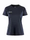 Hovedminiatyrbilde av Navy Craft Teamwear Squad Go Contrast  T-skjorte Dame