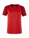 Hovedminiatyrbilde av Bright Red-Express Craft Teamwear Squad Go Contrast  T-skjorte Barn