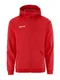 Hovedminiatyrbilde av Bright Red Craft Teamwear Community 2.0 Logo Hettejakke