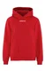 Hovedminiatyrbilde av Bright Red Craft Teamwear Community 2.0 Logo  Hettegenser Dame