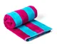 Hovedminiatyrbilde av Turquoise/Cerise Lord Nelson Victory Cabana 500 g/m2 Bomull 80x160 cm Badelaken Håndkle