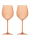 Hovedminiatyrbilde av Copper Örrefors Jernverk 45 cl Gull og Kobberfinish 2 pk Vinglass