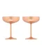 Hovedminiatyrbilde av Copper Örrefors Jernverk 2 pk Gull og Kobberfinish Champagne Coupe