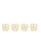 Hovedminiatyrbilde av Gold Örrefors Jernverk Moscow Mule 4-pk Metallkrus