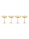 Hovedminiatyrbilde av Gold Örrefors Jernverk 4-pk Gull og Kobberfinish Champagne Coupe