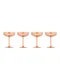 Hovedminiatyrbilde av Copper Örrefors Jernverk 4-pk Gull og Kobberfinish Champagne Coupe