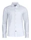 Hovedminiatyrbilde av White J. Harvest & Frost Indigo Bow 34 Slim Fit Skjorte