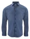 Hovedminiatyrbilde av Navy print J. Harvest & Frost Indigo Bow 131 Skjorte