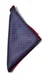 Hovedminiatyrbilde av Navy/Red J. Harvest & Frost Silk Floral Prikkete Lommetørkle