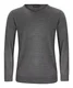 Hovedminiatyrbilde av Grey Melange J. Harvest & Frost Merino V-hals Strikkegenser