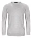 Hovedminiatyrbilde av Light Grey Melange J. Harvest & Frost Merino V-hals Strikkegenser