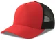 Hovedminiatyrbilde av Red-Black Atlantis Dempo RPET Trucker Caps