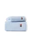Hovedminiatyrbilde av White/Blue (LX) Lexington Original Striped Kjemmet Bomull Håndkle