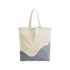 Hovedminiatyrbilde av Natural/Blue Grey Westford Mill Wave Print Maxi Tote Økologisk Bomull 18L