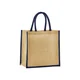 Hovedminiatyrbilde av Natural/Navy Westford Mill Natural Starched Jute 6L Gavenett
