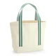 Hovedminiatyrbilde av Natural/Sage Green Westford Mill Boat EarthAware® 340 g/m2 Økologisk Bomullskanvas 19L Strandveske