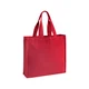 Hovedminiatyrbilde av Scarlet red wm Westford Mill Chevron Handle GRS Resirkulert Bomull/Polyester 18L Shoppingbag