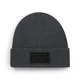 Hovedminiatyrbilde av Graphite Grey/Black Beechfield Resirkulert Polyester Ribbestrikket Patch Lue