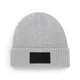 Hovedminiatyrbilde av Light Grey/Black Beechfield Resirkulert Polyester Ribbestrikket Patch Lue