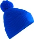 Hovedminiatyrbilde av Bright Royal Beechfield Fan Patch GRS Resirkulert Beanie med Dusk