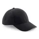 Hovedminiatyrbilde av Black Beechfield Børstet Bomull Pro-Style  Caps
