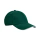 Hovedminiatyrbilde av Bottle Green/White Beechfield Earthaware Classic Økologisk Bomull 5-panel Sandwich Caps