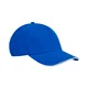 Hovedminiatyrbilde av Bright Royal/White Beechfield Earthaware Classic Økologisk Bomull 5-panel Sandwich Caps