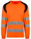 Hovedminiatyrbilde av Safety Orange You Lund Refleks Langermet  T-skjorte