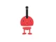 Hovedminiatyrbilde av Red Hoptimist Adresselappholder