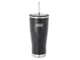Hovedminiatyrbilde av Svart Thermos 700 ml Termokrus med Sugerør 
