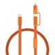 Hovedminiatyrbilde av Orange XD Xclusive Arc RCS 60W 120 cm 2-i-1 Ladekabel
