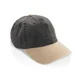 Hovedminiatyrbilde av Svart XD Xclusive Beau AWARE Resirkulert Bomull Vasket 6-panels Tofarget Caps